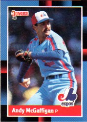 1988 Donruss Baseball Cards    380     Andy McGaffigan